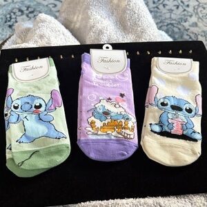 Cute Stitch Socks Set